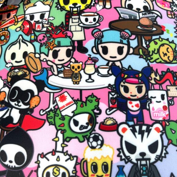 Tokidoki Toki Take Out Full Size Backpack Bag Donutella Corallina Sushi Sandy main image 9